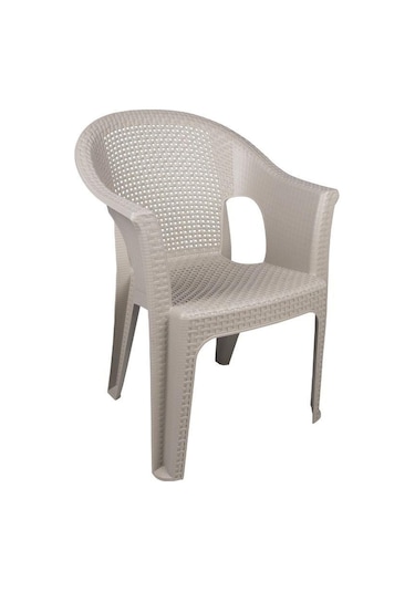 Luna Hobi Rattan Koltuk 4 Adet Çölbeji Bej