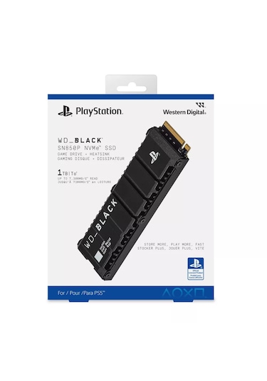 Wd Black Sn850p Playstation 5 Drive 1tb Soğutuculu M2 Hdd Ssd