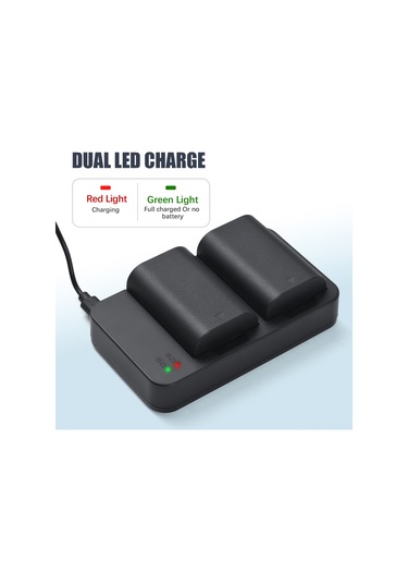Xindoker Canon R7 R6 R5 İçin 2 Adet 2600mah Lp-e6 Pil + Çift Yuvalı Şarj Cihazı Ve Usb Kablosu