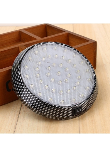 Moveevo 12v Dairesel Araç İçi Led Okuma Lambası - 46 Beyaz Led, Parlak Aydınlatma, Enerji Tasarruflu, Bagaj Ve İç Mekan Kullanıma Uygun