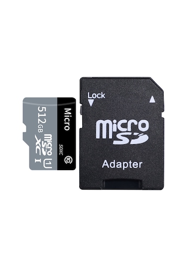 Wezone 512gb Mikro Sd Tf Kartı U1 C10 - Hd Video Kaydı, Çok Cihaz Desteği, Suya Dayanıklı, Yüksek Hızlı Bellek Kartı Kapasite Sahte