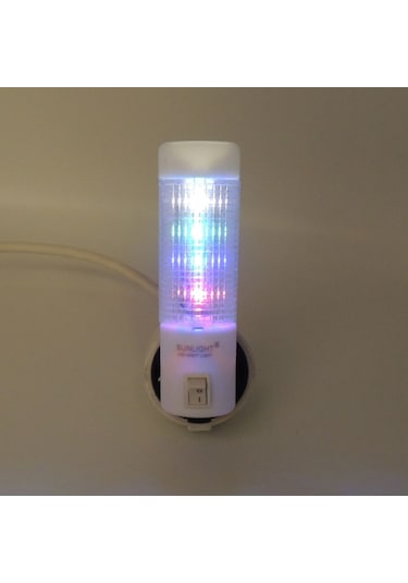 Uzun Led Gece Lambası 0,5W Tasarruflu Işıklı Fişli Düğmeli