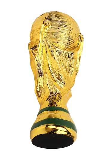Yaozixa 13cm Somun Reçine Dünya Kupası Modeli Futbol Taraftar Hatıra Ödülü Masa Dekorasyonu
