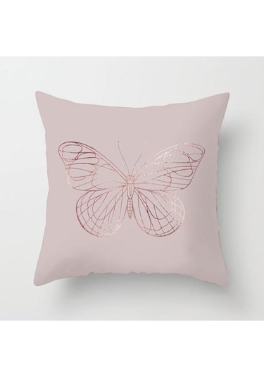 Şık Yastık Kılıfı Değiştirme Rahat 45x45 Cm Soyut Geometrik Atmak Minder Örtüsü Kanepe İçin 2