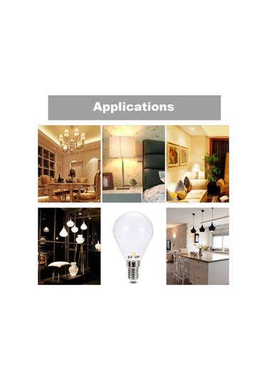 Dianziye E14 7w Led Iç Mekan Ampülü 220-240v 270 Açı Beyaz Işık 5 Adet 6000-6500k