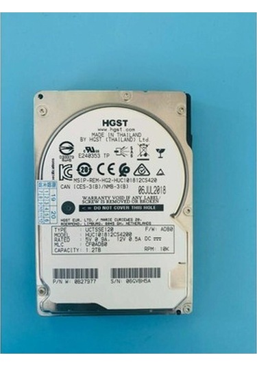 Hitachi Huc101818cs4200 Hgst Ultra Star 1.8tb 12g 10k 4kn Sas Hard Disk