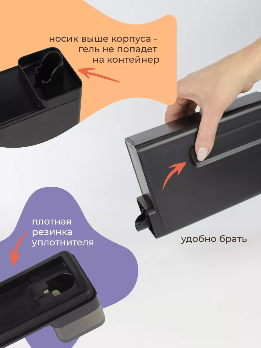 Welhome 2 Adet Toz Ve Jel Kabı 205358357 Siyah