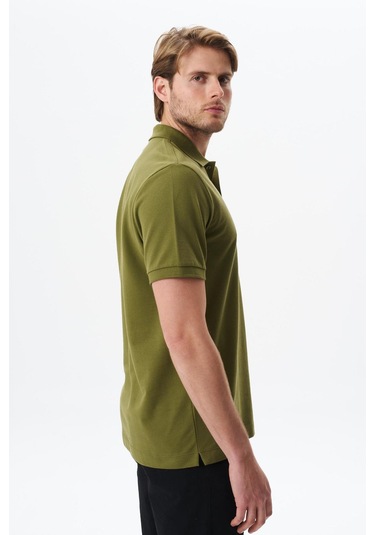 Arma Erkek Regular Fit Baskılı % 100 Pamuk Pike Polo Yaka Tişört Y29374355102 Yeşil