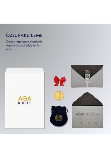 AgaKulche Ata 2.5 luk (Gremse) Altın - Yeni