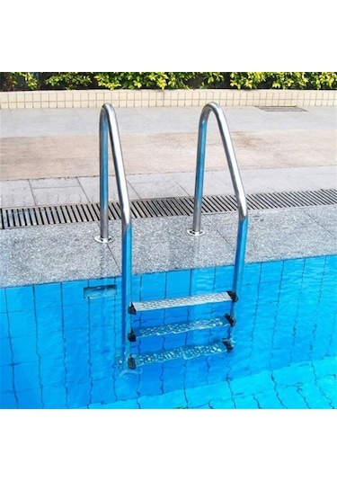 Standart Seri Paslanmaz Çelik Plastik 5 Basamaklı Merdiven Aısı 304