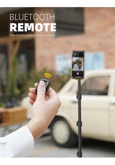 Lamicall Katlanabilir Tablet Tripod 360 Derece Dönme Kumandali Ft02