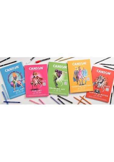 Canson Xsmart Pıxel Art A4 120g 40 Sayfa