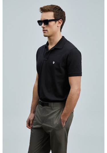 Lufian Erkek T Shirt 111040206s2 Siyah-siyah Siyah-siyah