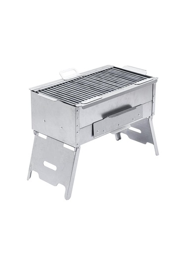 Katlanır Ayaklı Mangal - Argeus - Paslanmaz - Mühürleme Izgaralı - Kül Hazneli Diğer
