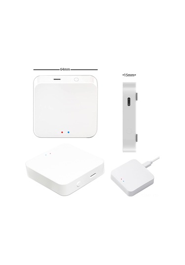 Tenfowee Tuya Zigbee Wi-fi Bt Mesh Çoklu Protokol Akıllı Ev Ağ Geçidi, Google Home İle Ses Kontrolü Beyaz