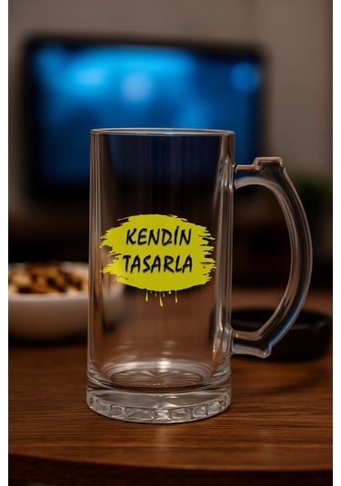 Kendin Tasarla Bardak - Kişiye Özel Bardak Satıya Sor 2 Bira Bardağı