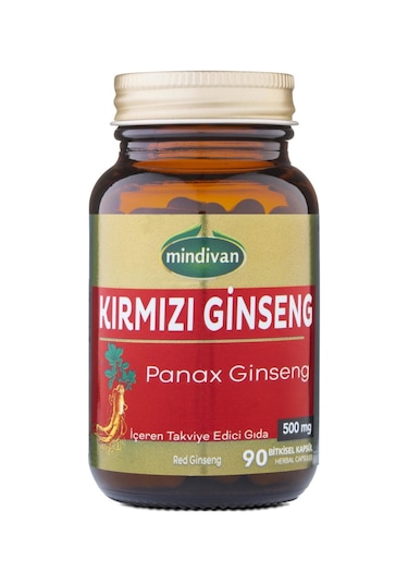 Mindivan Panax Ginseng Ekstraktı 60 Kapsül