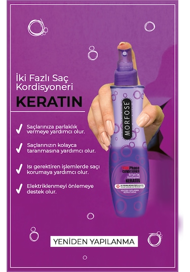 Morfose Keratin Mor Fön Suyu 240 ML