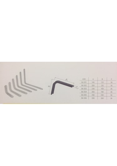 Ersa Raf Altı 10X12 Ölçü 220X280Mm 1 Adet
