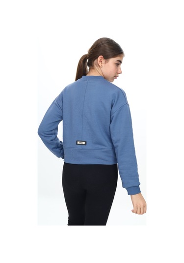 Toontoy Kız Çocuk Hırka İndigo