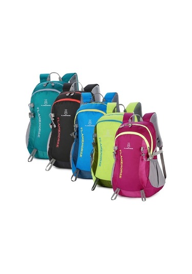 Dancemonkey 30l Suya Dayanıklı Hafif Yürüyüş Sırt Çantası - Kamp Tırmanma Bisiklet Seyahat İçin Siyah