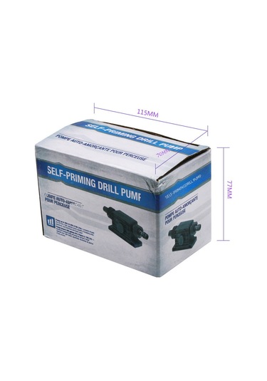 Mufunye Elektrikli Matkapla Çalışan Mini Pompa, Yüksek Akışlı Yağ/sıvı Çekici, 2 Adet Bağlantı Fişi İle Taşınabilir Tasarım