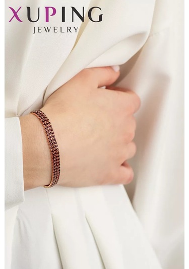 Xuping Kadın Bilekliği 211316185 Kırmızı