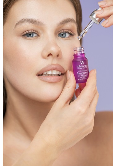 Volkan Ates Natural & Beauty Lavandula Angustifolia Saf Lavanta Yağı Cam Damlalıklı 10 Ml