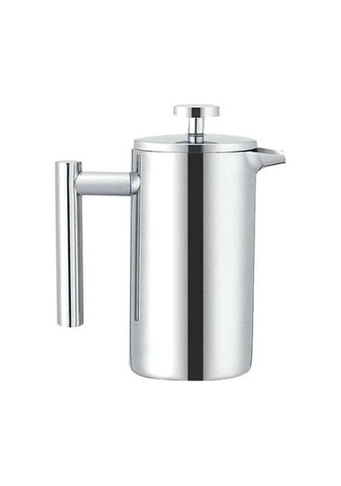 Pazly 304 Paslanmaz Çelik El Yapımı Fransız Basınçlı Çaydanlık Seti