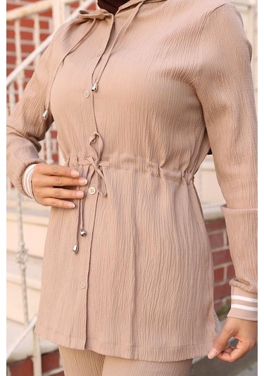 Ribana Detaylı Takım Vizon Vizon