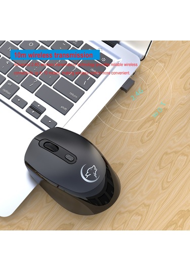 Vkemall Ywyt G839 Kablosuz 2400 Dpı Ayarlanabilir Ergonomik Oyun Ve Ofis Faresi G839