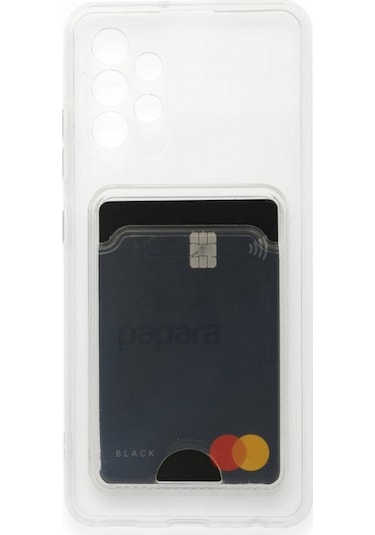 Fitcase Samsung Galaxy A33 5G Kilif Cardy Seffaf Kartlik Cepli Ka 559571819