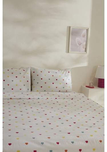 Karacahome Sarah Anderson Amour Çift Kişilik Nevresim Takımı Multicolour