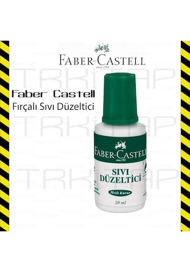 Faber Castell Fırçalı Sıvı Düzeltici Daksil daktil 2 Adet