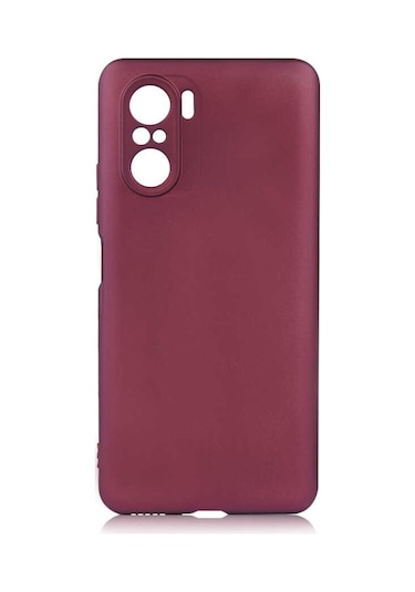 Xiaomi Mi 11I Kılıf Zore Premier Silikon Kapak-Kırmızı