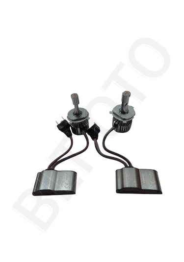 Vr Pro H4 Sılver Led Xenon 22000 Lümen 12-24v Uyumlu