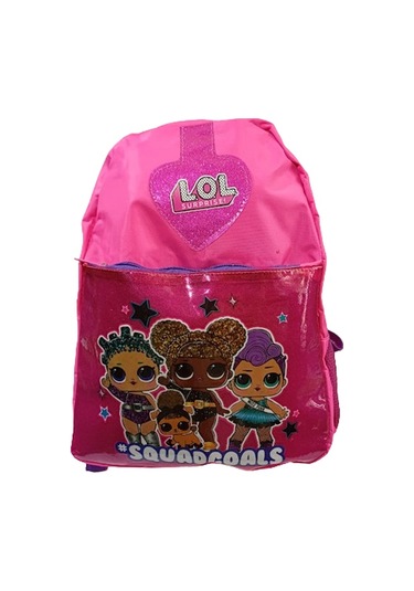 Lol Lisanslı Kaliteli Sırt Çantası İlkokul Pembe -3