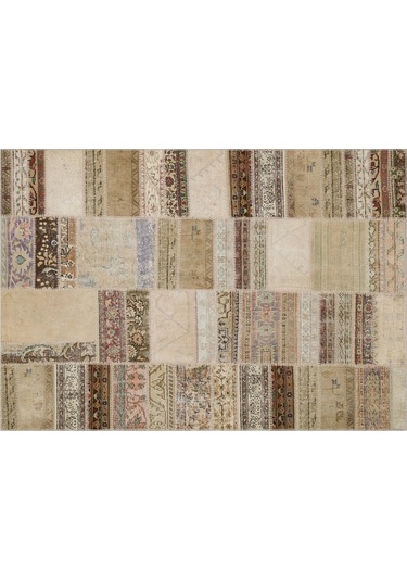 Çok Canlı Patchwork Halı 230x160 Cm 6351