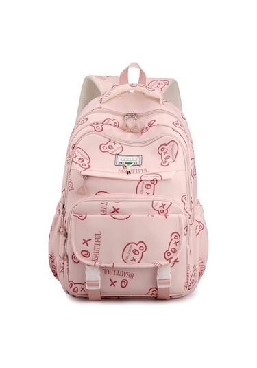 Genç Kızlar İçin Şık Ve Konforlu Ortaokul Sırt Çantası Büyük Kapasiteli, Hafif Tasarım, Okul Ve Gezi İçin Pratik, Ergonomik Omuz Askılı, Dayanıklı Ve Modaya Uygun Çanta MAvi