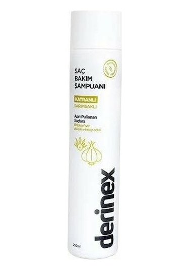 Derinex Katranlı & Sarımsaklı Saç Bakım Şampuanı 200 ML