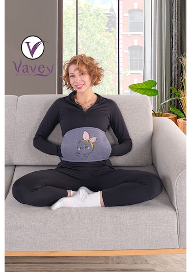 Yeni Nesil Sıcak Soğuk Regl Kemeri Kurdela Kız Antrasit