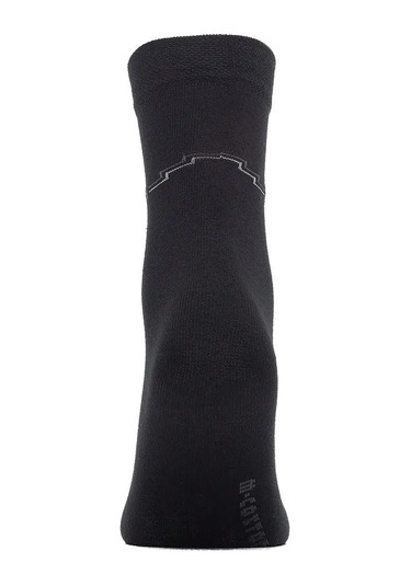 Zolotaa İgla Yüksek Pamuklu Çorap 10 Çiftlik Set 4700059 Siyah