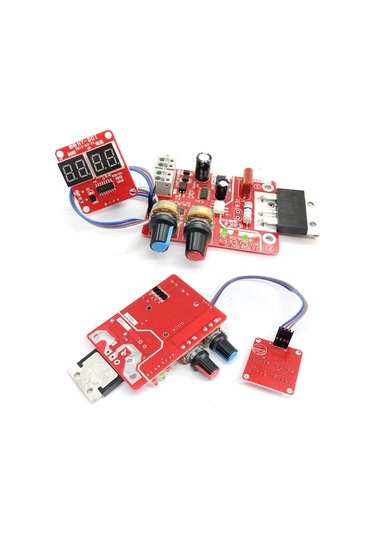 Kangvka Ny-d01 Dijital Gösterimli Pano: 100a Akım Ve Zaman Ayarlı, Dıy Kaynak Makinesi Kontrol Cihazı Monoçip Tabanlı