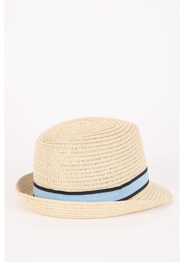 Defacto Erkek Çocuk Hasır Şapka B7889A824SMBG176