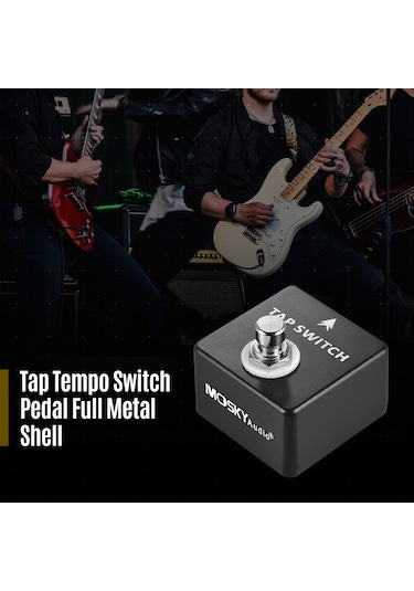Moskyaudio Tap Swıtch Tap Tempo Anahtarı Pedalı Tam