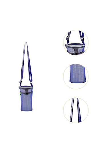 Dolıty Su Şişesi Taşıyıcı Trekking Kamp Açık Için Mavi Mavi