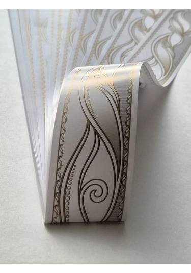 Art-design Duvar Kağıdı Kenar Bandı, Kâğıt Bant, Kenar Şerit, Dar, 4 Cm 202859166