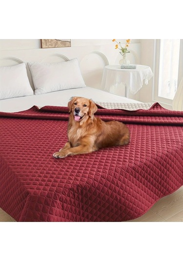 Honeybeeshop Yüksek Kaliteli Ve Kaymaz Evcil Hayvan Battaniyesi Kırmızı 170x210cm 66 9x82 6in Koltuk Koruma Pedi