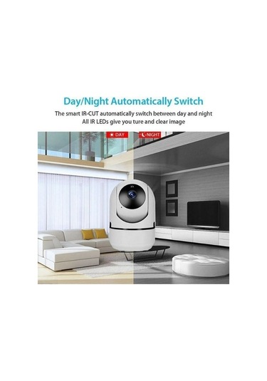 Tosbai 1080P Sesli 360 Derece Güvenlik Bebek Telsizi Kamerası