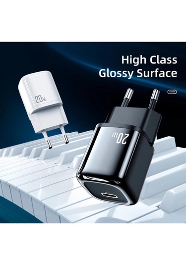 Mcdodo Ch-8290 Pd 20W Type-C Girişli Şarj Adaptörü-Beyaz